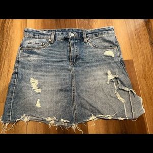 Blank NYC denim mini skirt sz 27